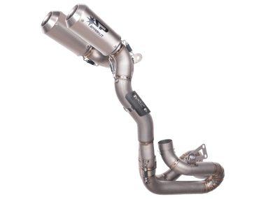 Spark Ducati Panigale V4 S/R Streetfighter "Double GP" Titanium Semi-Full Exhaust System (SingleArm Rear)