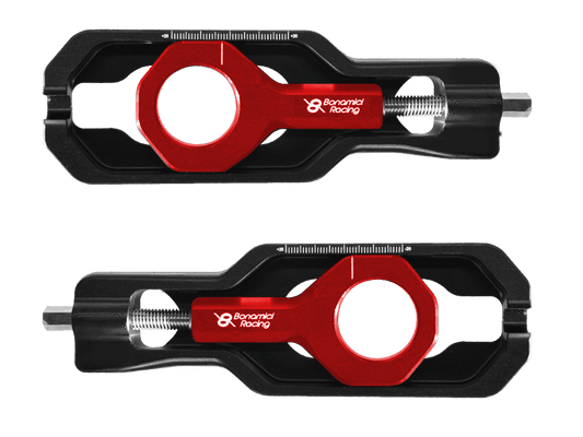 Bonamici Aprilia RSV4 / Tuono V4 Chain Adjuster (15-20) (Red)