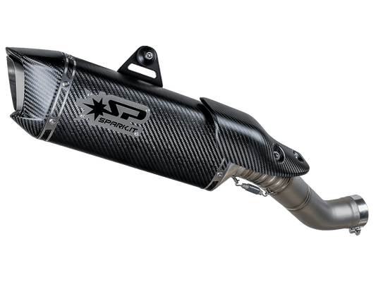Spark Aprilia RSV4 "Force Evo Carbon" Titanium Semi-Full Exhaust (2017+)