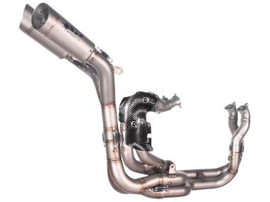 Spark Ducati Panigale V4 S/R Streetfighter "Double Grid-O" Titanium Full Exhaust System (WSBK Evolution) (SingleArm Rear)