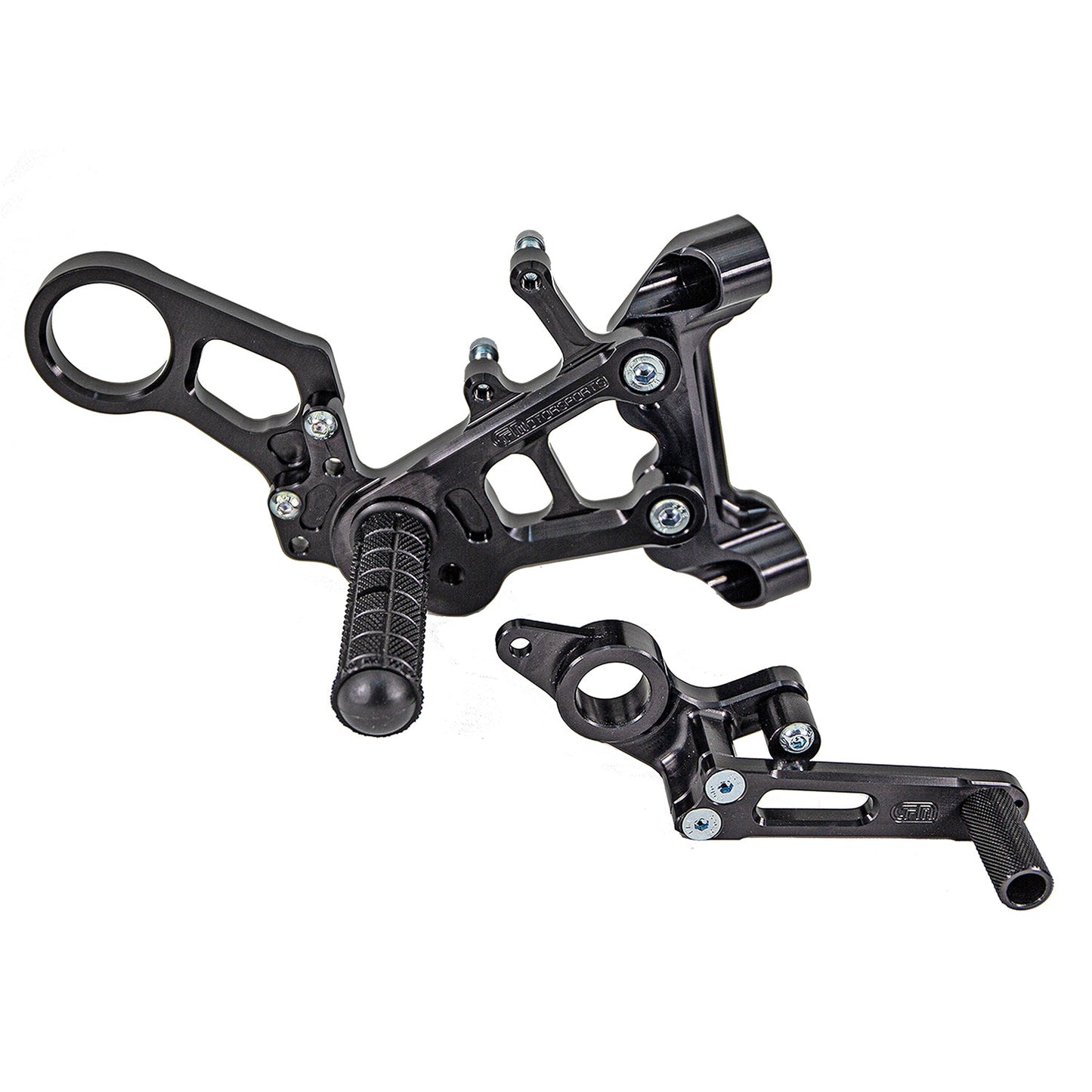 Woodcraft BMW S1000RR Complete Rearset w/ Pedals - STD/GP Shift