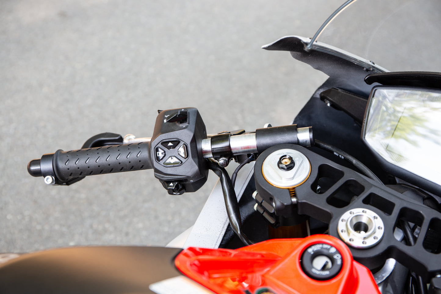 Woodcraft 1" Riser Clipons for Aprillia RS660 w/ BXL and Reservoir mount