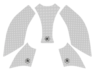 Eazi-Grip Yamaha R1 Tank Grips (2020+) (Clear)