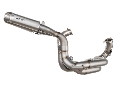 Spark Ducati Panigale V2 / 959 "Double Rectangular" Titanium Full Exhaust System (SingleArm Rear) (WSBK Evolution)
