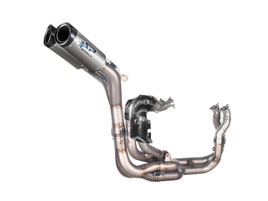 Spark Ducati Panigale V4 S/R Streetfighter "Double Dyno" Titanium Full Exhaust System (WSBK Evolution) (SingleArm Rear)