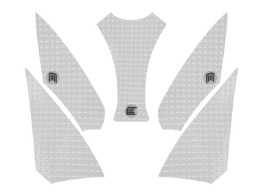 Eazi-Grip Yamaha R6 Tank Grips (2017+) (Clear)