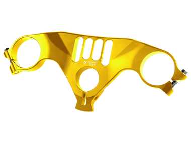 Bonamici Triple Tree Clamp Ducati Panigale V2 (SingleArm Rear) (Gold)