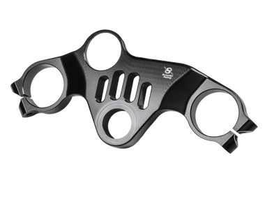 Bonamici Triple Tree Clamp Aprilia RSV4 (Black) (Street) (09-14 / 2019+)