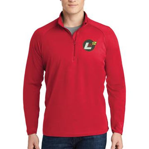 LM2 EMBROIDERED ON LEFT CHEST ST850 SPORT-TEK® SPORT-WICK® STRETCH 1/2-ZIP PULLOVER